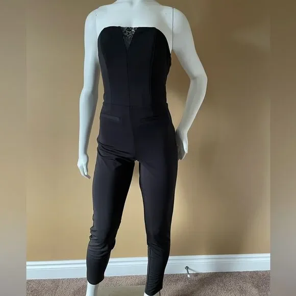 Guess strapless jumpsuit size 2 - Picture 1 of 11